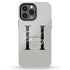 Monogram Personalized Solid iPhone Case